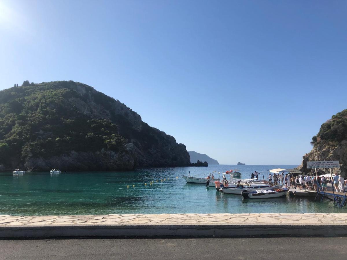 Villa Ampelaki "30 Meters To Beach" Paleokastritsa Exterior photo